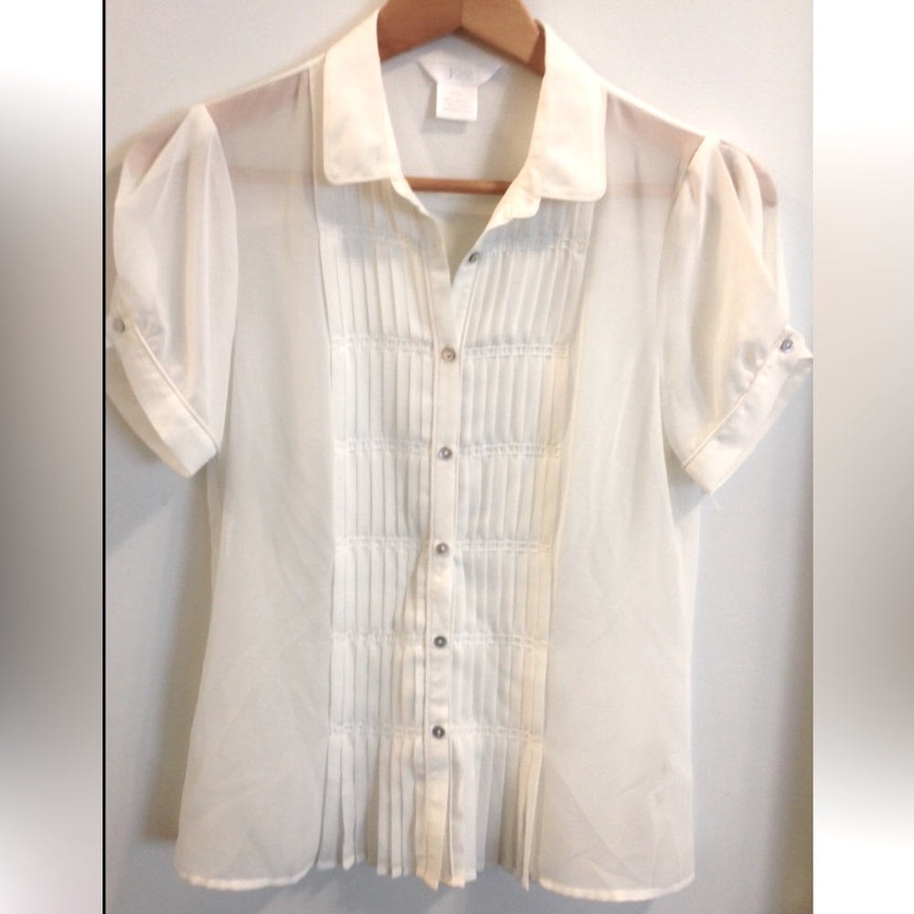 5/$20 JOE BLOUSE SP, NWOT, Ivory blouse